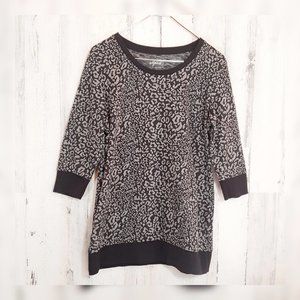 STYLE & CO Animal print tunic